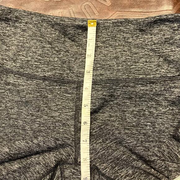 Yogalicious Heather Gray High Waist Leggings Small Hidden Pocket Stretch Stirrup - Picture 12 of 14